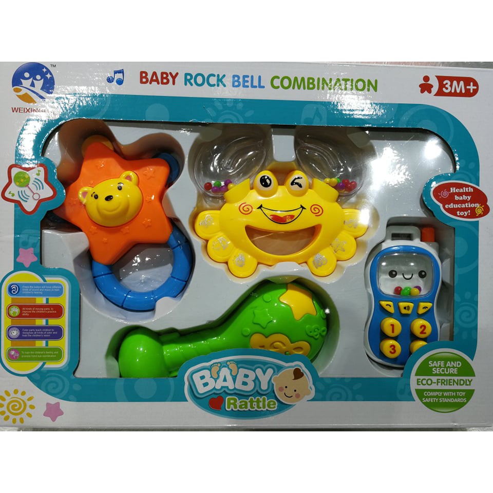 baby rattle set