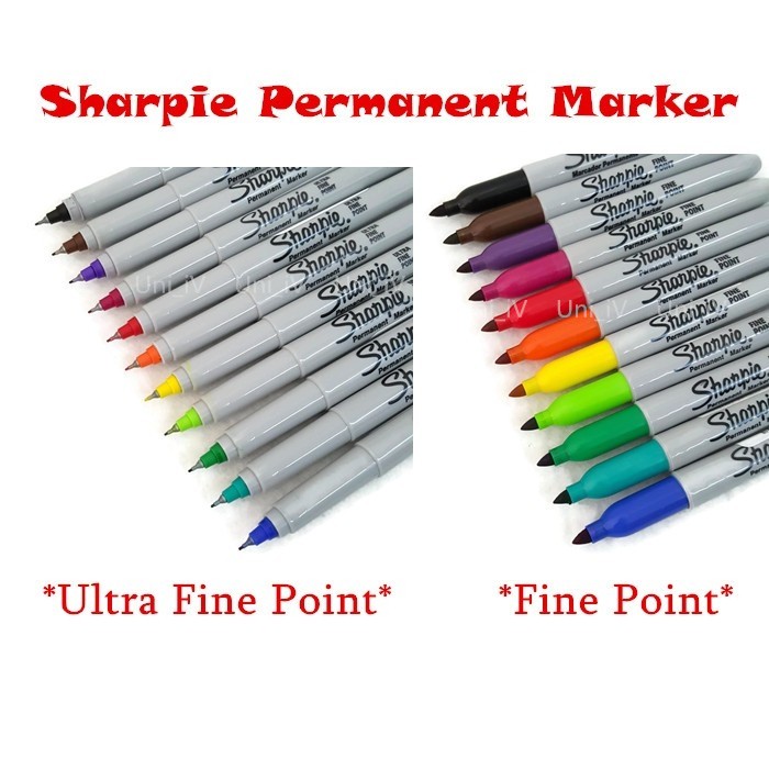 Sharpie Fine Point / Ultra Fine point Permanent Marker READY STOCK