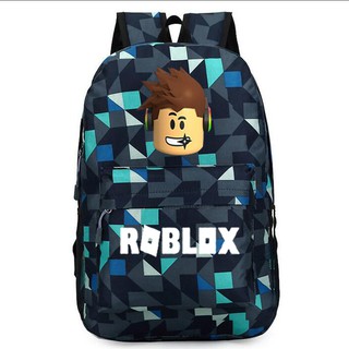 Roblox Student Schoolbag Lattice Double Shoulder Bag Diamond - 
