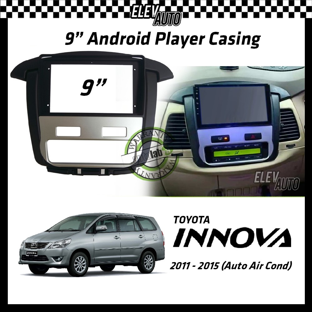 Toyota Innova 2011-2015 Android Player Casing 9
