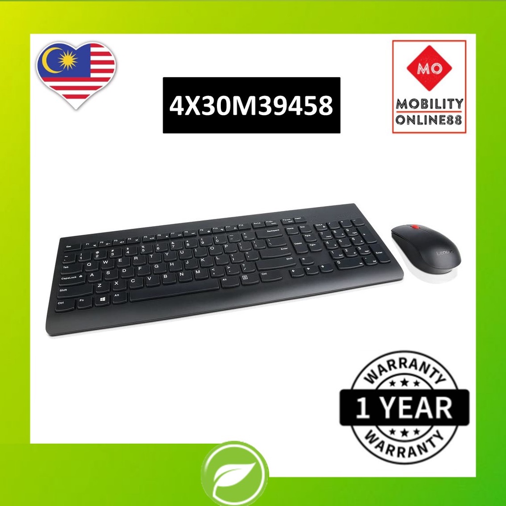 Lenovo 4X30M39458 Essential Wireless Keyboard and Mouse Combo Shopee