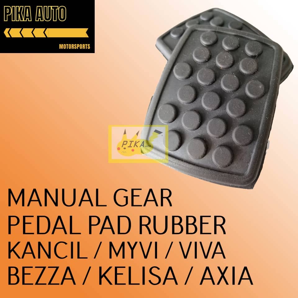 Pedal pad rubber (MANUAL) perodua kancil kelisa kenari myvi viva (brake