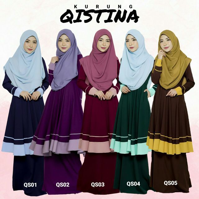 BAJU KURUNG LABUH QISTINA MUSLIMAH 2021 Shopee Malaysia BAJU KURUNG LABUH QISTINA MUSLIMAH 2021 Shopee Malaysia