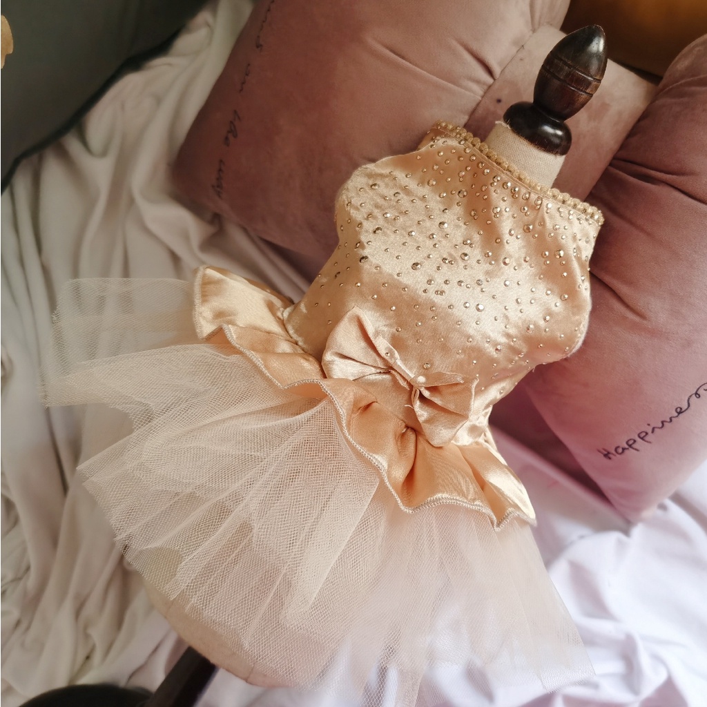 Essential Durable Summer Pet Clothes Wedding Dog Dress Dogs Skirt Princess Dresses Skirts Versatile - Image 4