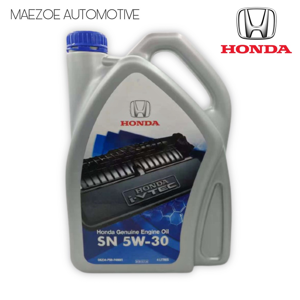 Honda 5W30 Genuine Engine Oil (4L) | Shopee Malaysia