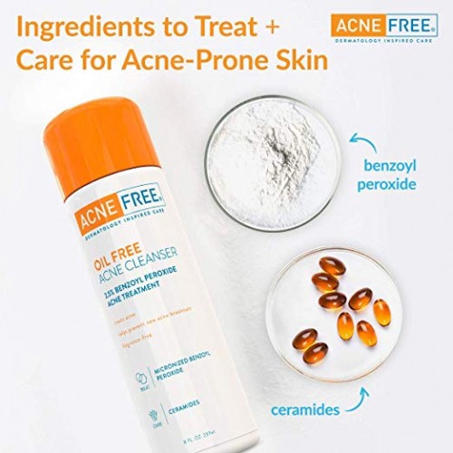 acne free oil free acne cleanser