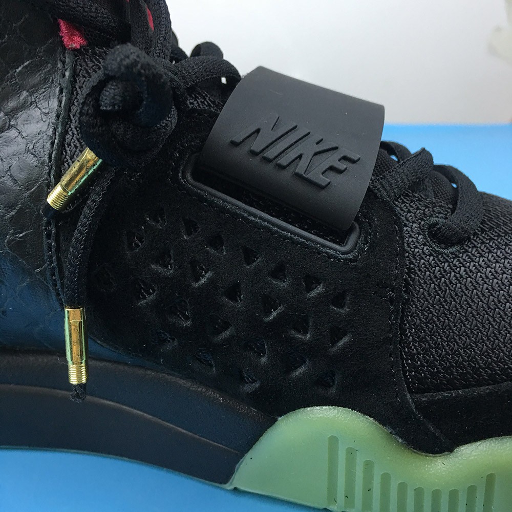 Nike Air Yeezy 2 Nrg Black Solar Red Shopee Malaysia