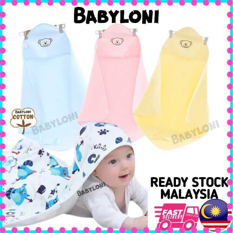 Baby Newborn Thicker Swaddle Baby Muslin Cotton Wrap Sleeping Blanket Bath Towel Bedung Bayi Lembut