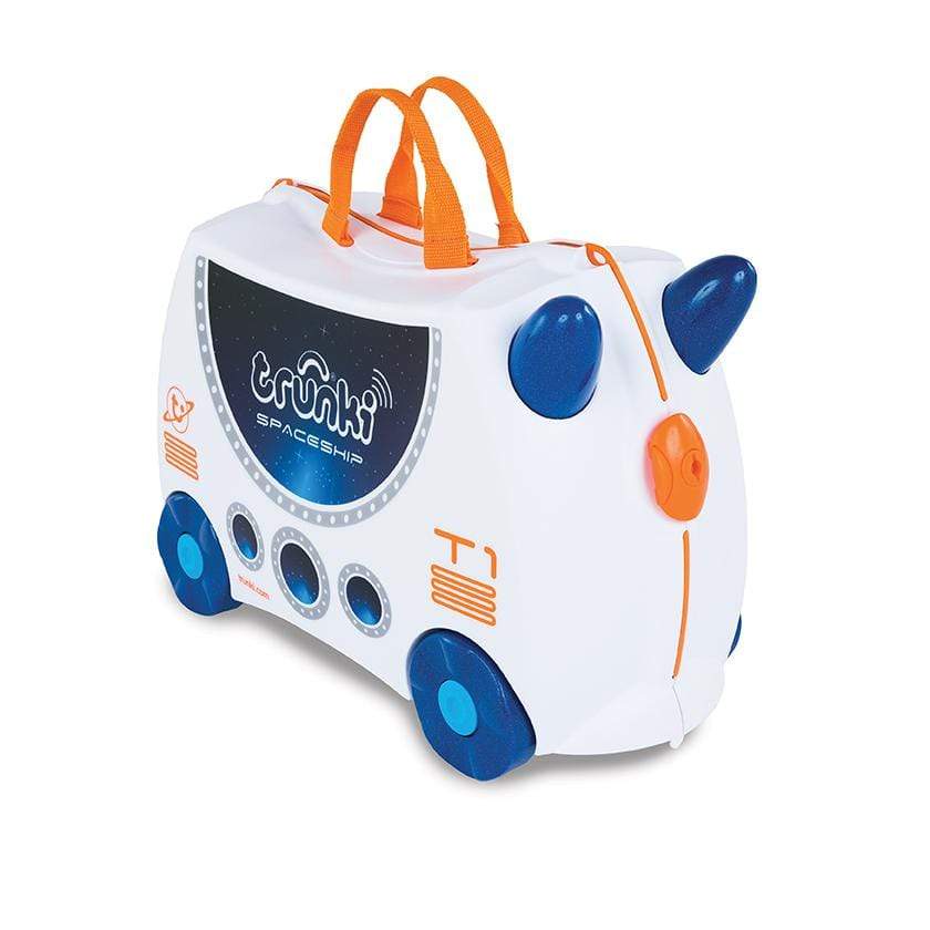 Trunki Travel RideOn Suitcase Skye The Spaceship (Glow In The Dark