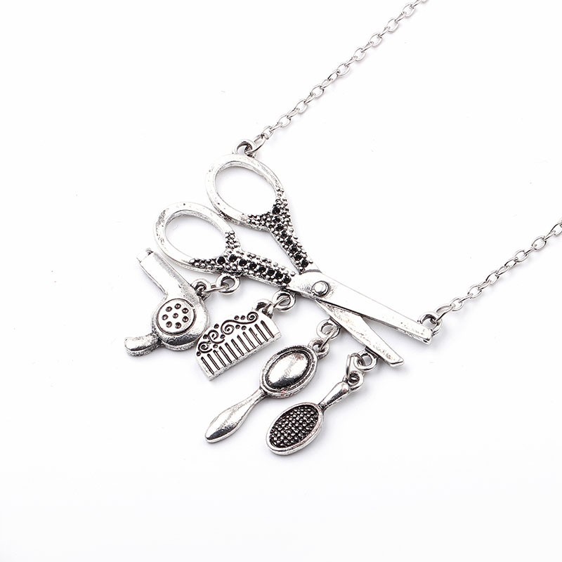 Hair Stylist Accessories Washing And Blowing Necklace Hairdresser