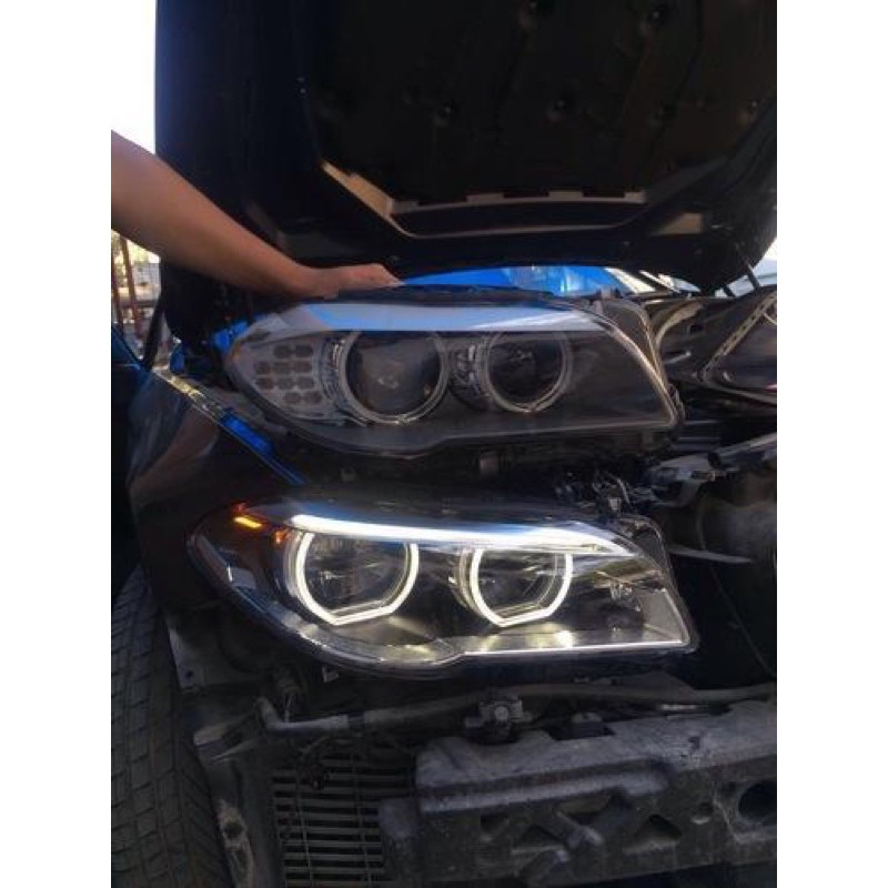 Headlights Full LED BiXenon Angel Eyes For BMW Series F10/F11 (2011