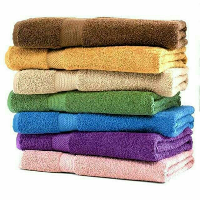 Extra Large Size Bath Towel 40x60 Inci / Tuala Mandi Besar 100 Cotton