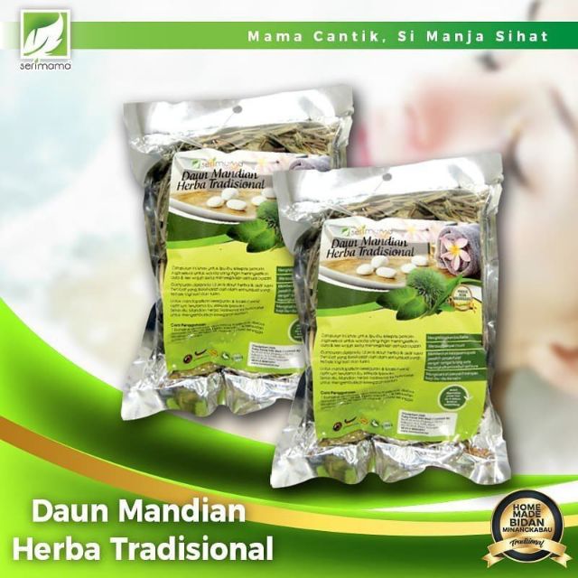 SERIMAMA Daun Mandian Herba Tradisional Mandian Herba Bersalin Berpantang