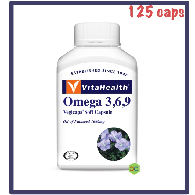 VITAHEALTH Omega 3 6 9 125'S Shopee Malaysia