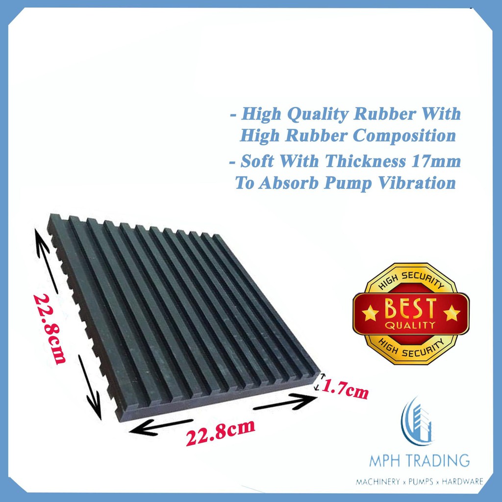 Grundfos Anti Vibration Anti Noise Rubber Pad 17mm Thickness For All