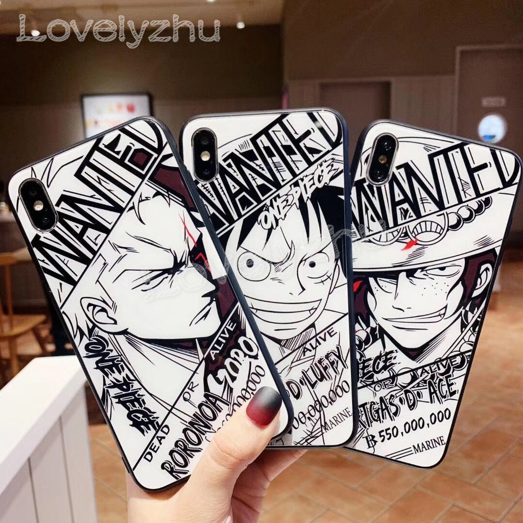 Vivo Y93 Y97 One Piece Cover Cartoon Naruto Tempered Glass Hard Pc Phone Case Shopee Malaysia