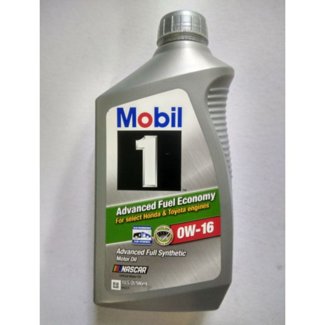 Mobil 1 Advanced Fuel Economy 0w16 Shopee Malaysia