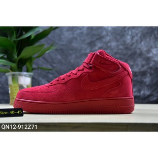 red nike air force high tops