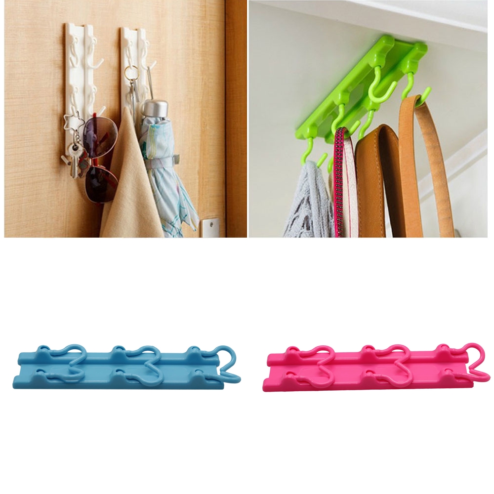 Kitchen Rack Seasoning Ceiling Wall Cabinet Hanging Rod Storage