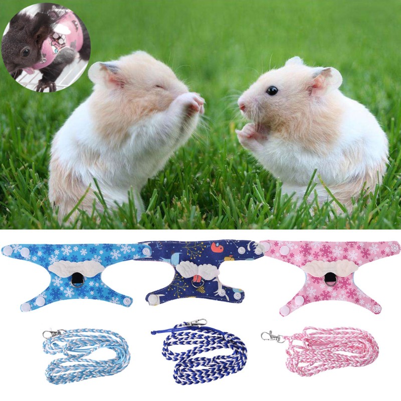 Multipurpose Small Pet Harness Forret Hamster Rabbit Guinea Pig Vest  Clothes | Shopee Malaysia