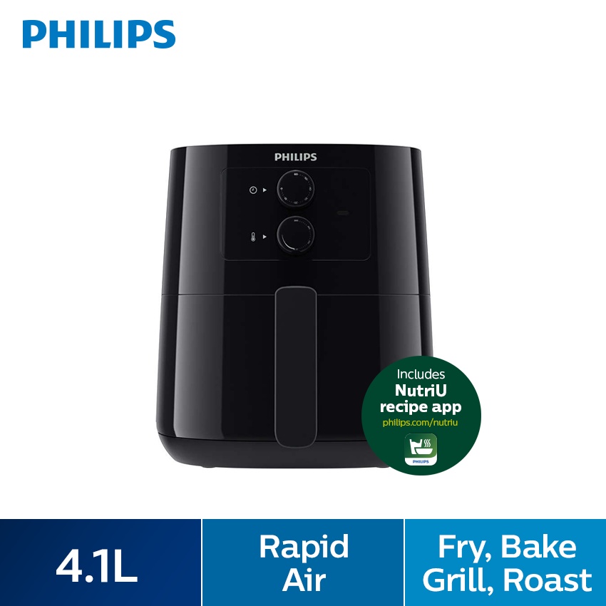 Philips HD9200/91 4.1L Essential Airfryer Shopee Malaysia