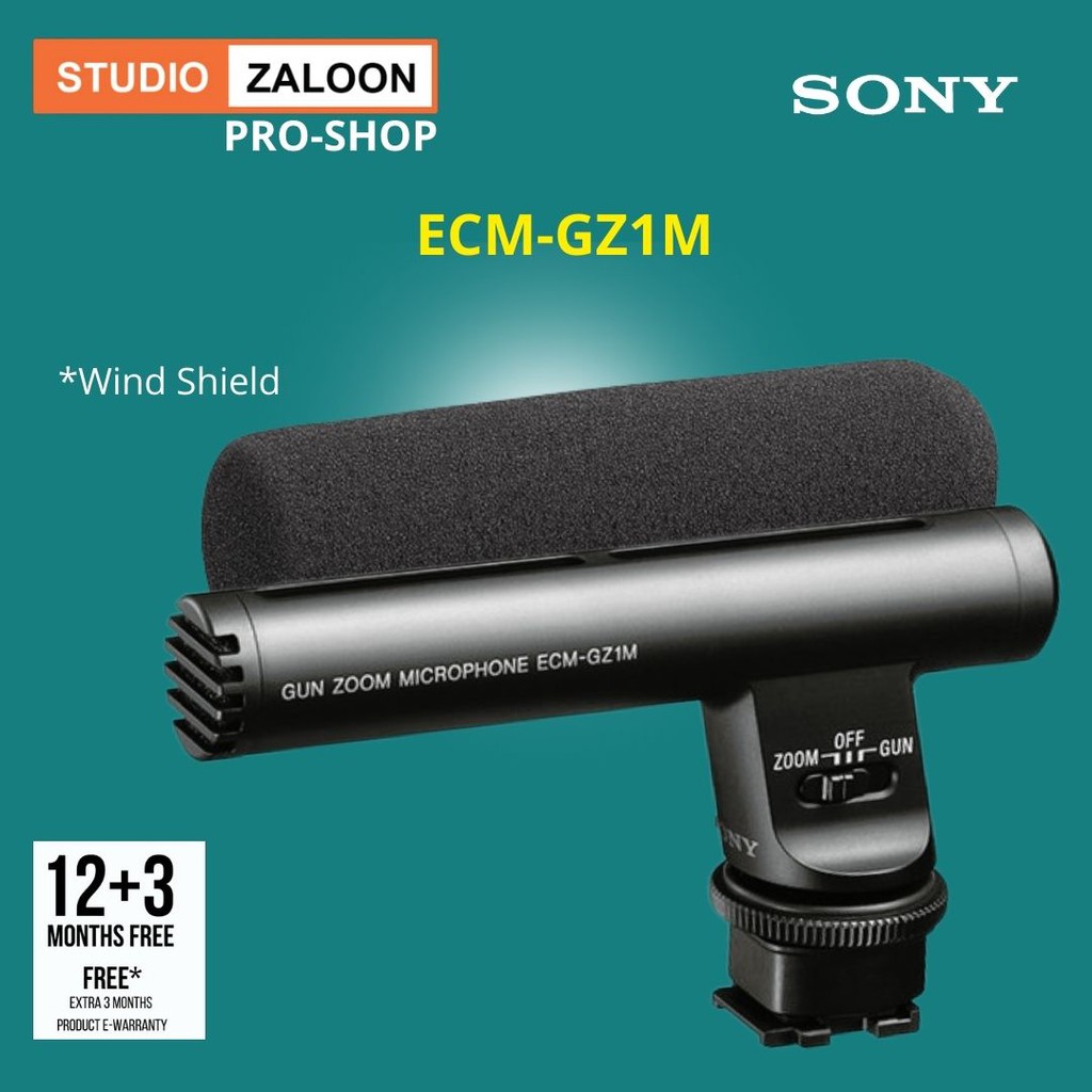 Sony Ecm Gz1m Zoom Microphone Cameras With Multi Interface Shopee Malaysia
