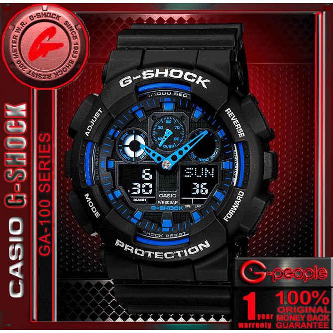 harga g shock ga 100 original