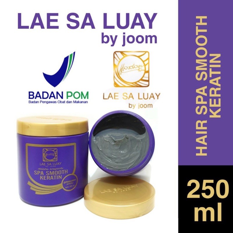 Bpom Lae Sa Luay Hair Spa Smooth Keratin / Hair Mask / Creambath / Hair  Treatment - 250 ml | Shopee Malaysia