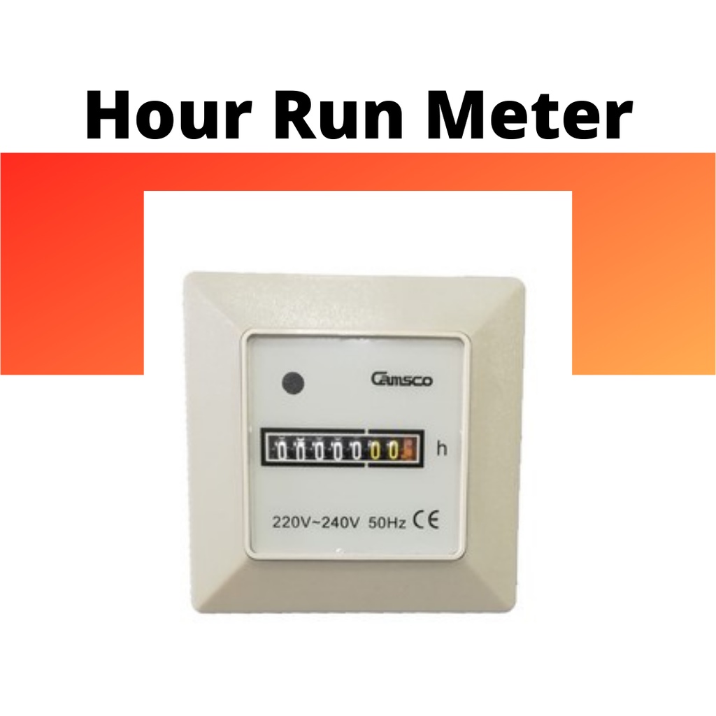 CAMSCO hour run meter HM1 AC220240V Shopee Malaysia