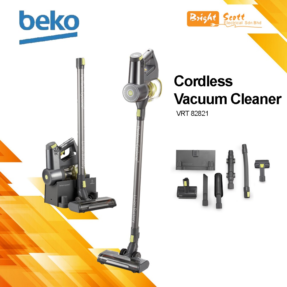 Beko VRT 82821 Cordless Rechargeable Stick Vacuum Cleaner Shopee Malaysia