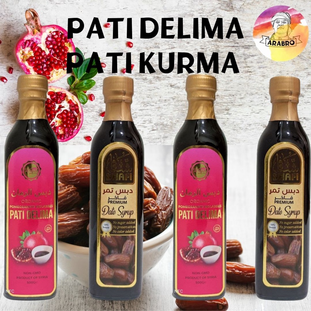 Pati Delimakurma 100 Natural Pomegranatedates Concentrated 500ml