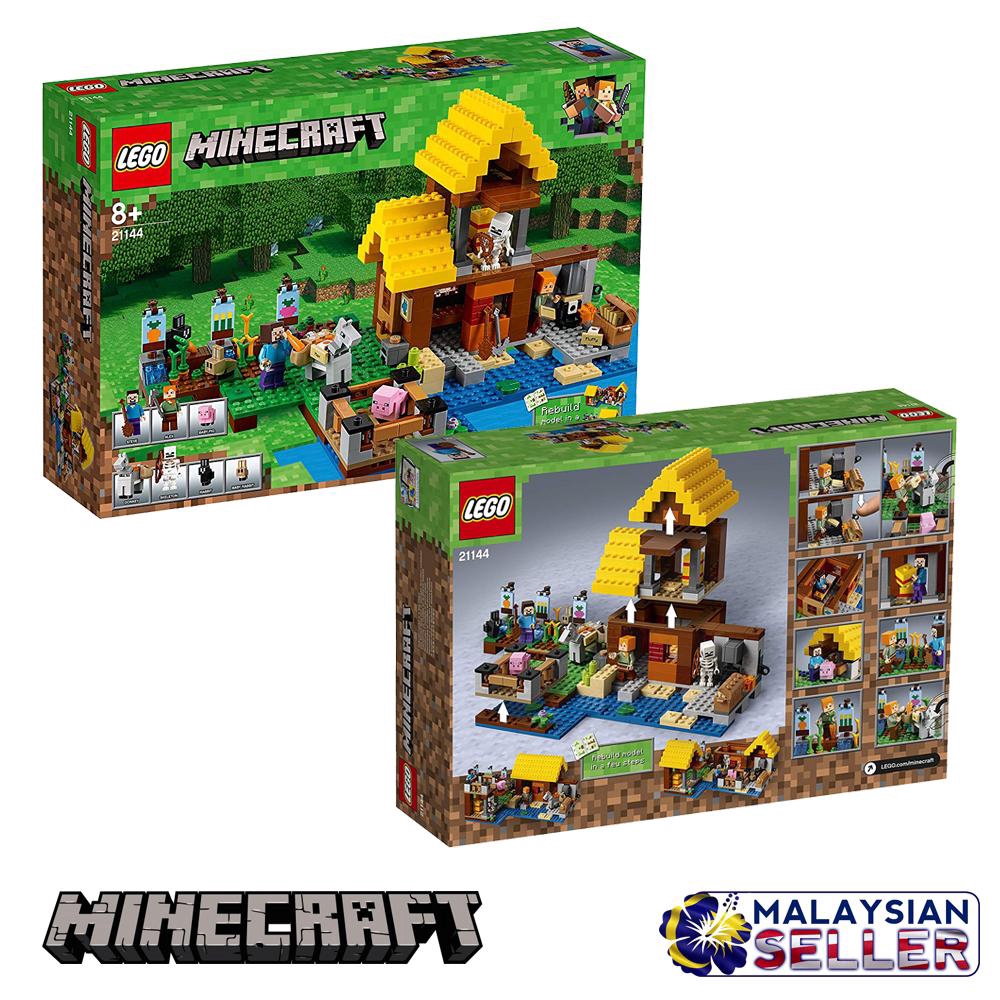 minecraft lego sets farm cottage