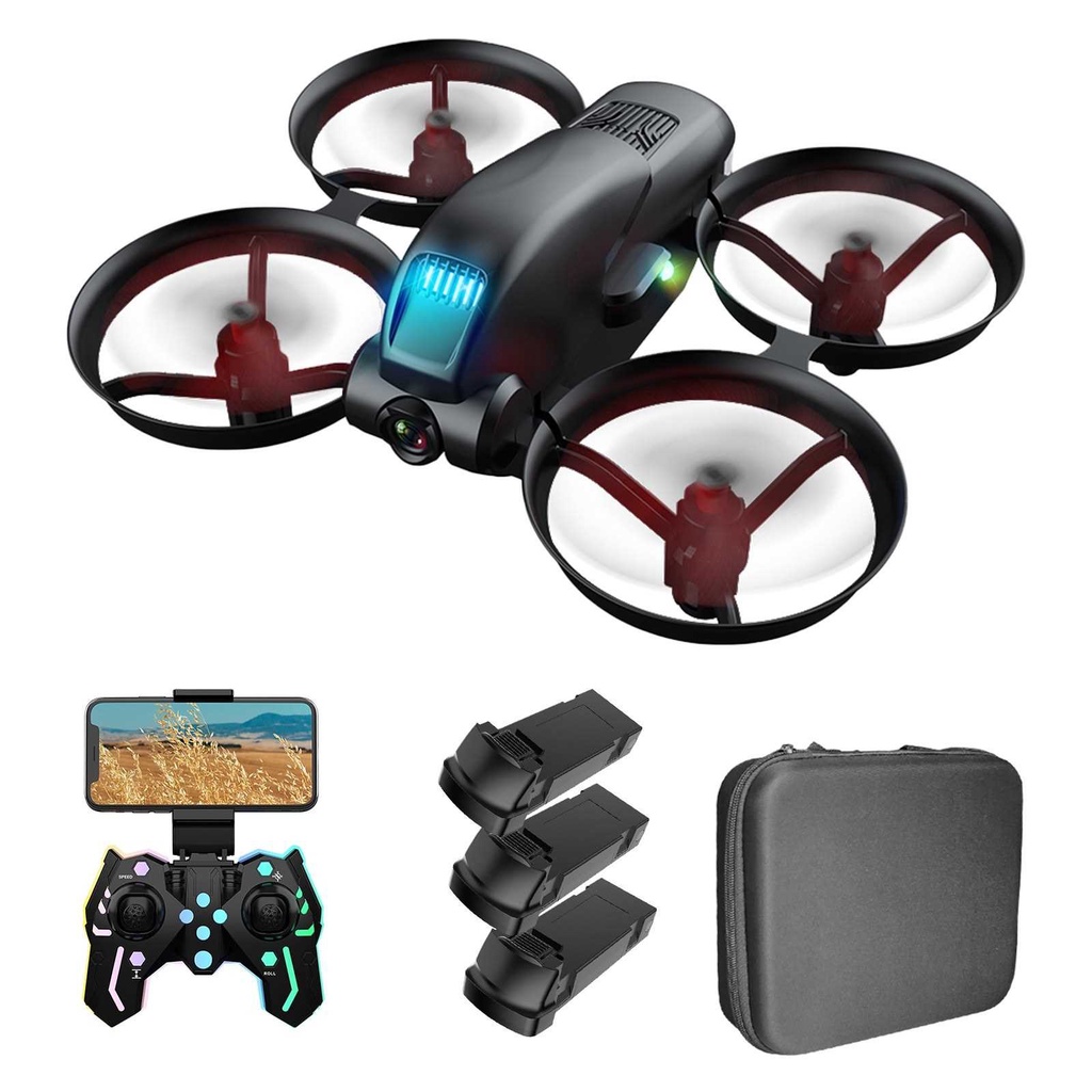 Mini Drone RC Drone with Dual Camera 4K Optical Flow Positioning RC