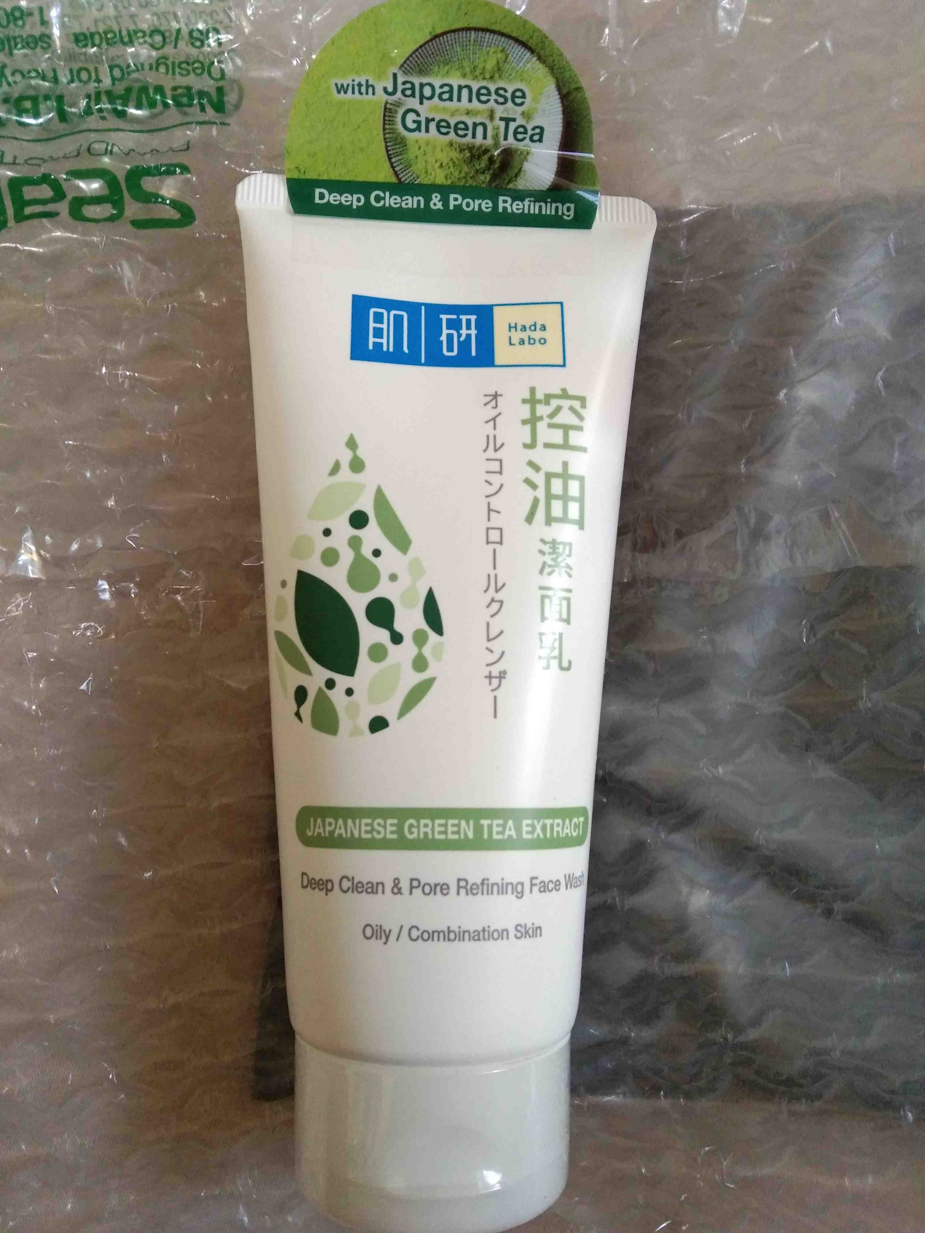 HADA LABO DEEP CLEAN & PORE REFINING GREEN TEA FACE WASH ...