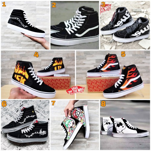 sepatu vans off the wall