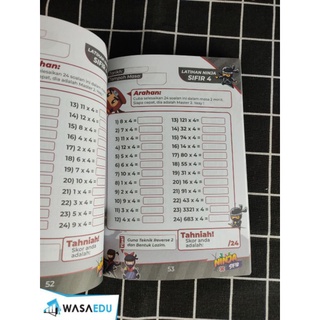 Buku Sifir Ninja Sifir Latih Tubi Sifir Shopee Malaysia