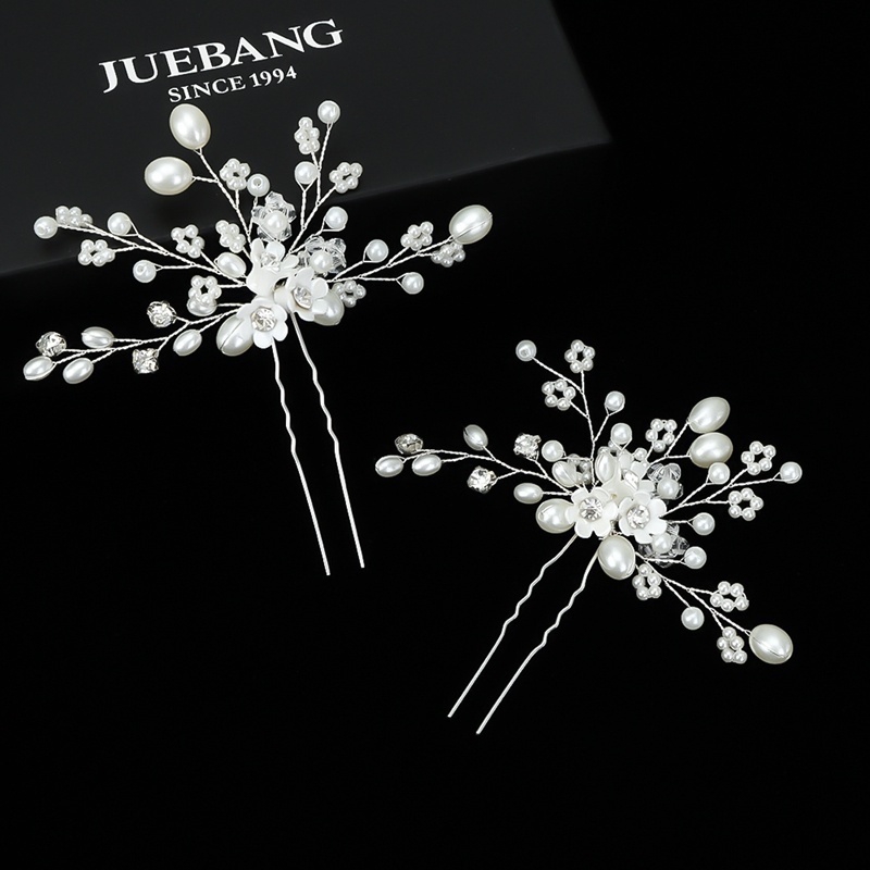Chic Simsly Bride Crystal Bridal Hair Vine Silver Headband Wedding