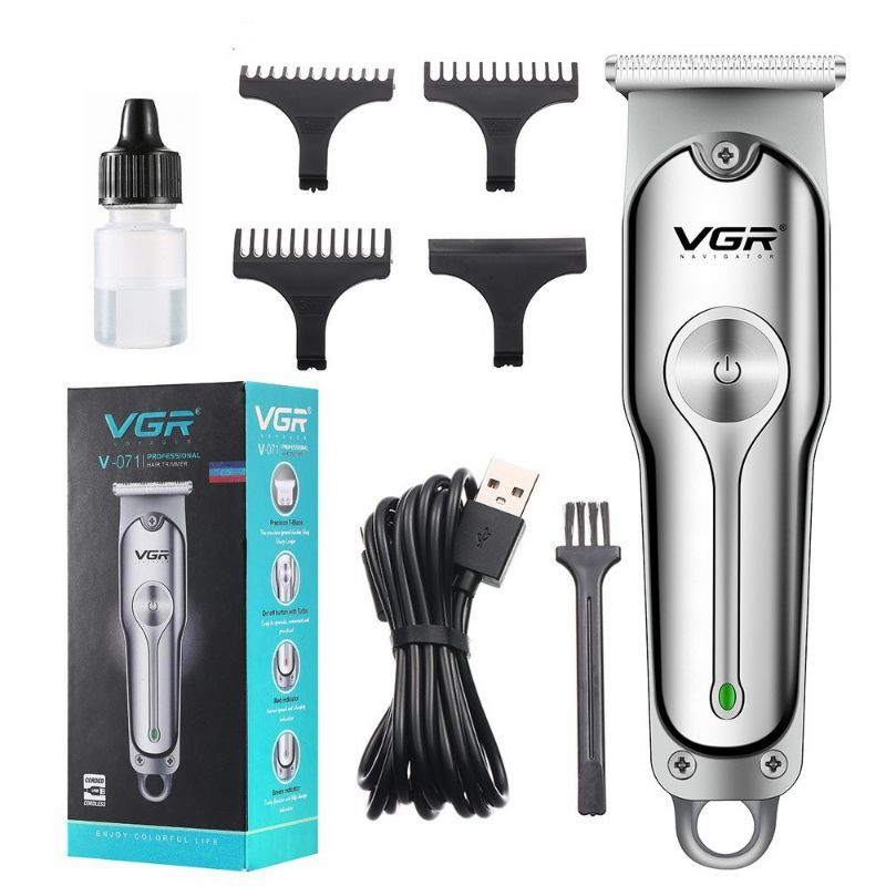 Original VGR V-071 Zero Adjustable Professional Rechargeable Hair ...