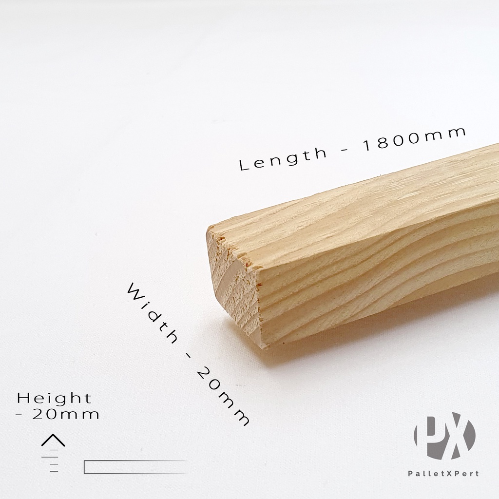 Buy Spruce 20mm X 20mm X 1800mm 5ft 10 7 8inch Pine Wood Plank New Kayu Pallet Kayu Pine Kayu Diy Siap Ketam Seetracker Malaysia