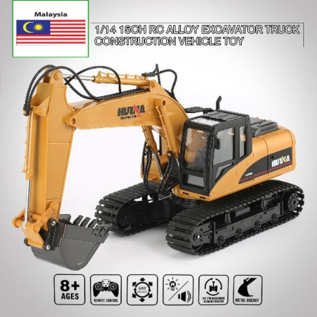 huina excavator remote control