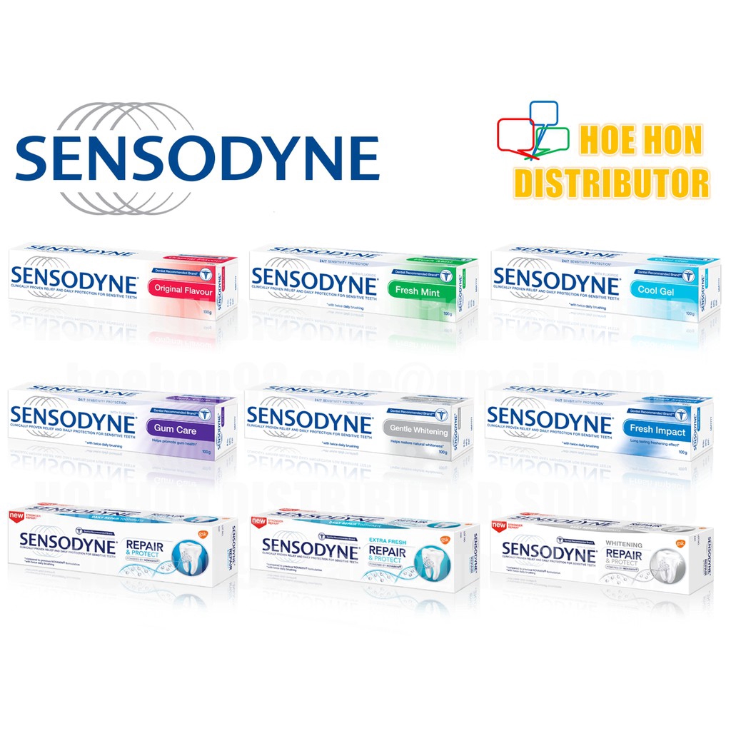 Sensodyne 24/7 Protection / Repair & Protect Toothpaste / Complete