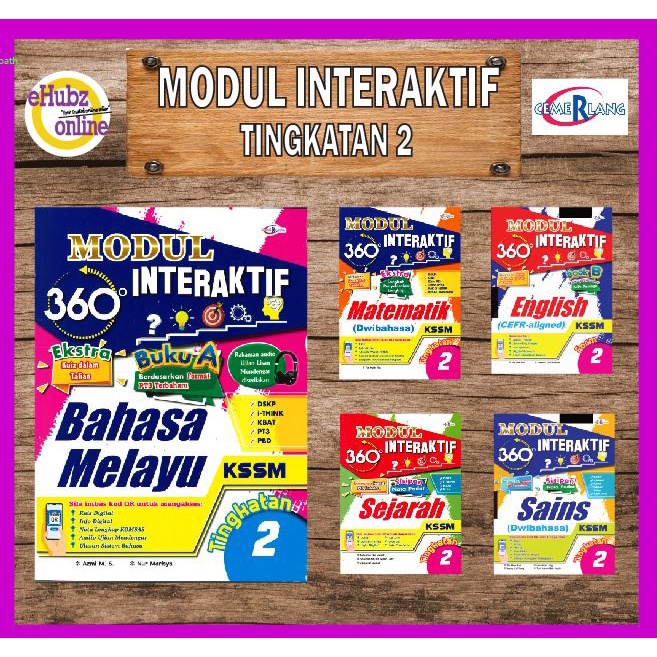 [EHUBZ] Buku Latihan  Modul Interaktif 360 KSSM Tingkatan 2 Cemerlang