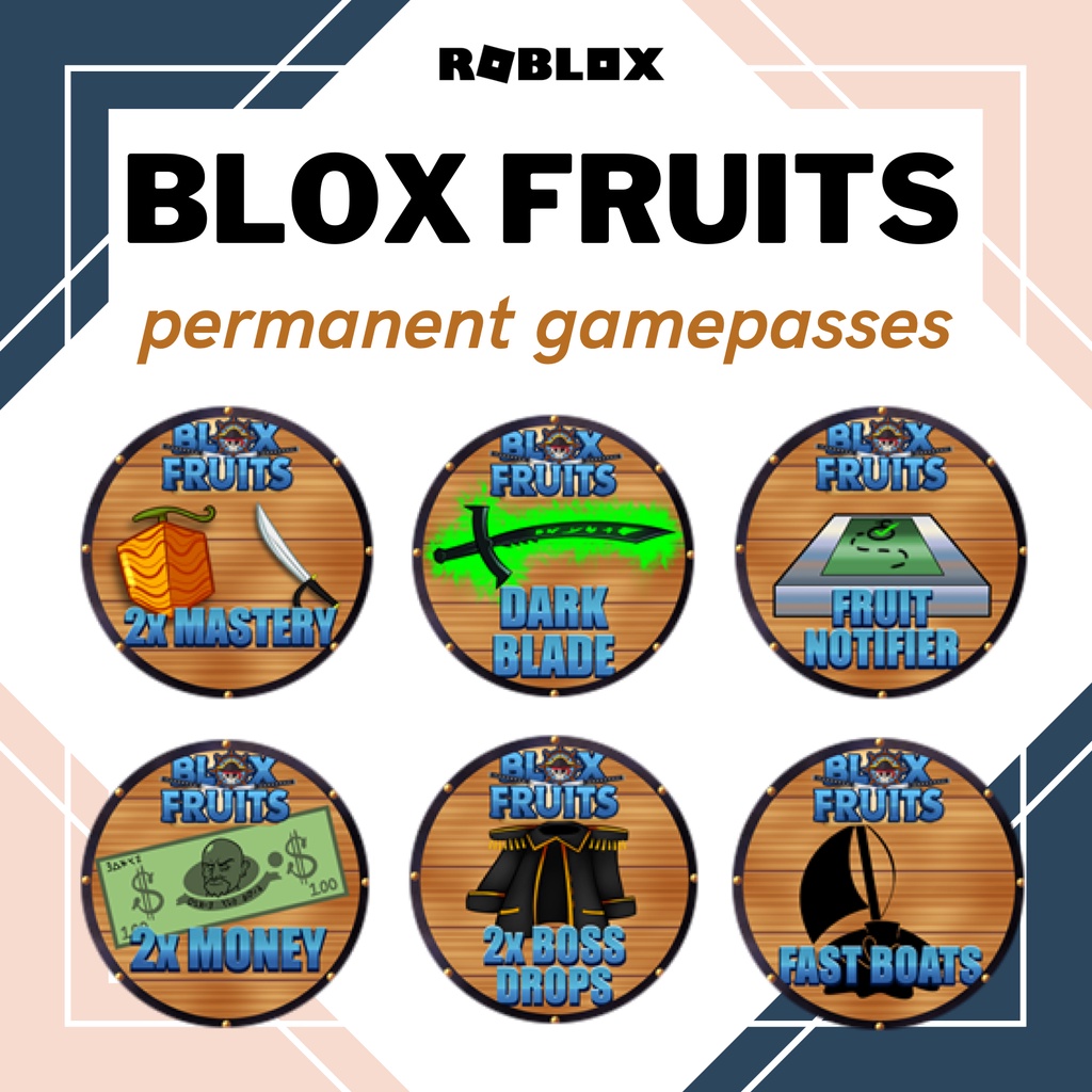 Blox Fruits Gamepass Roblox Blox Fruits Permanent Gamepass Blox Fruit ...
