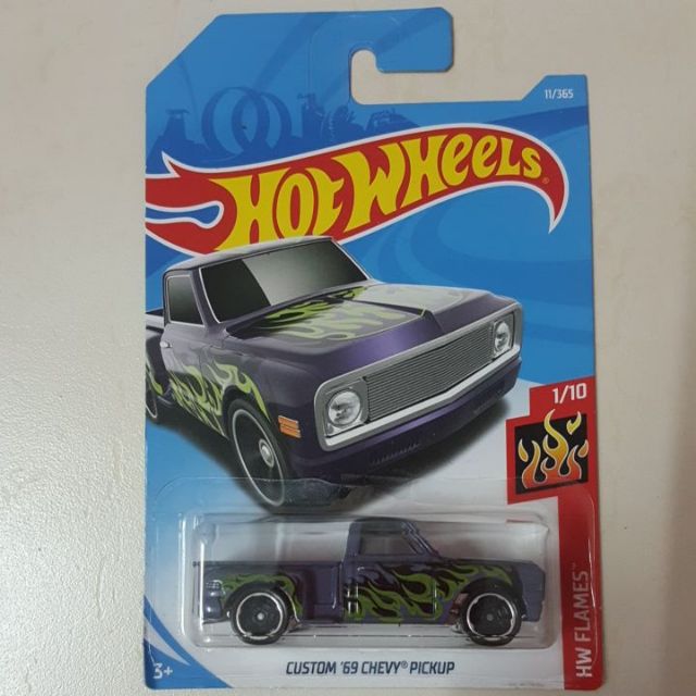 hot wheels custom 69 chevy pickup