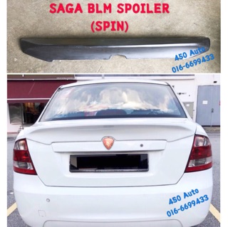 Proton Saga Blm Flx Rear Belakang Spoiler Spin Bonnet Bonet Fiber Sv Fl Se Sp Shopee Malaysia