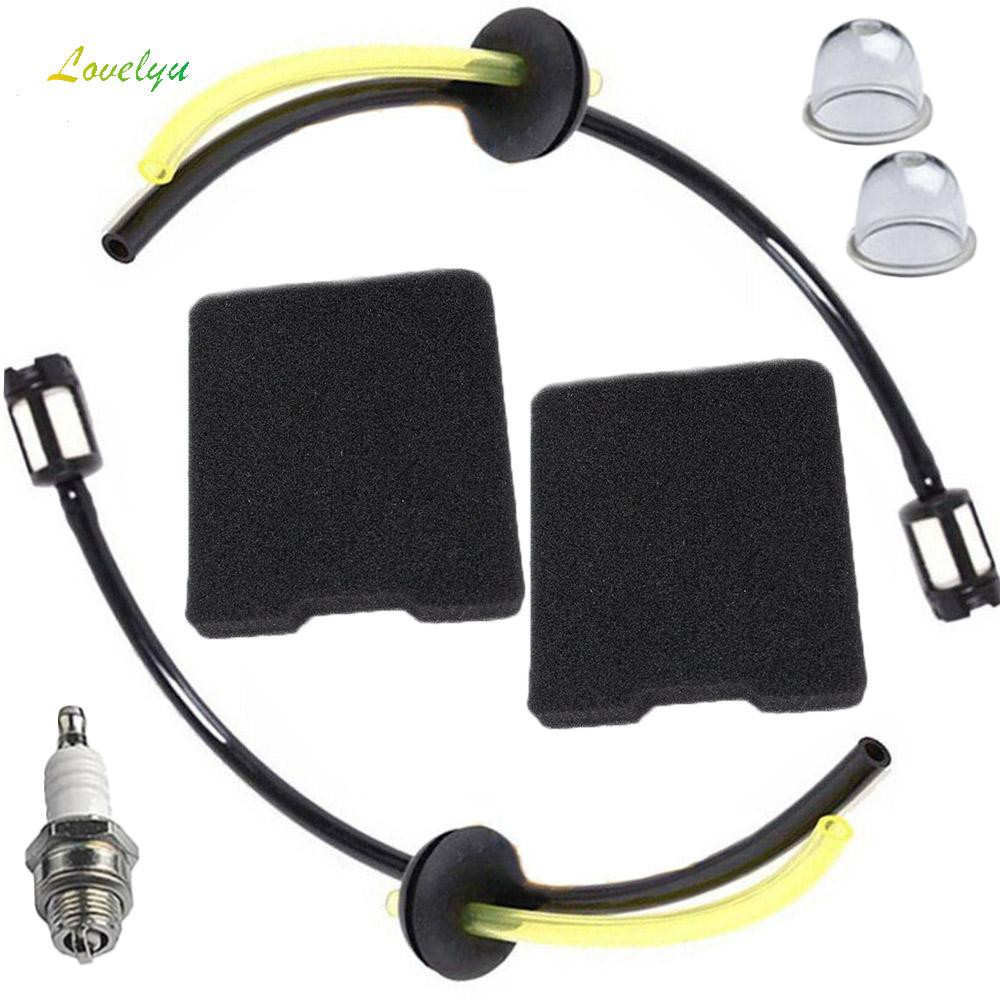 Air Filter Fuel Line Primer Bulb For Husqvarna 145BT 155BT 145BF Leaf Blowers