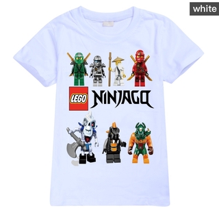 Lego Ninjago Movie Kids Tshirt 3 12 Years Cotton Shopee Malaysia - lego ninjago character illustration roblox t shirt ninja hoodie