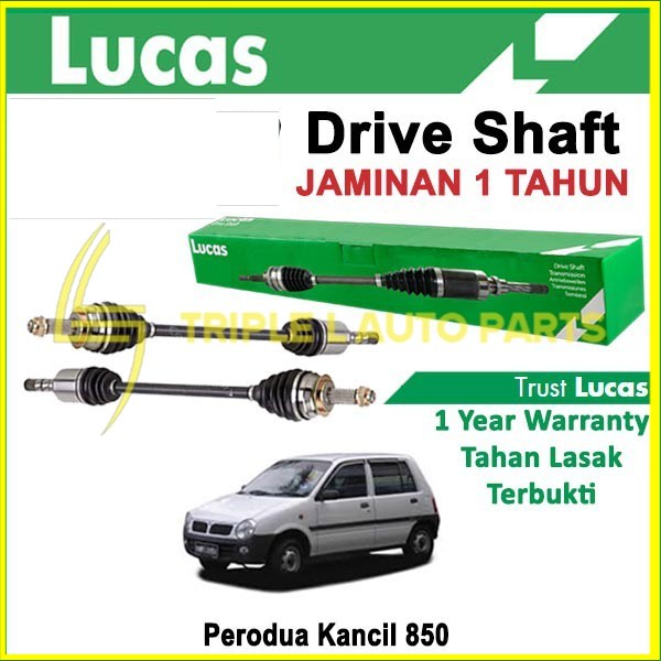 Perodua Kancil 850 Auto Original Lucas Drive Shaft 1 Year Warranty Shopee Malaysia