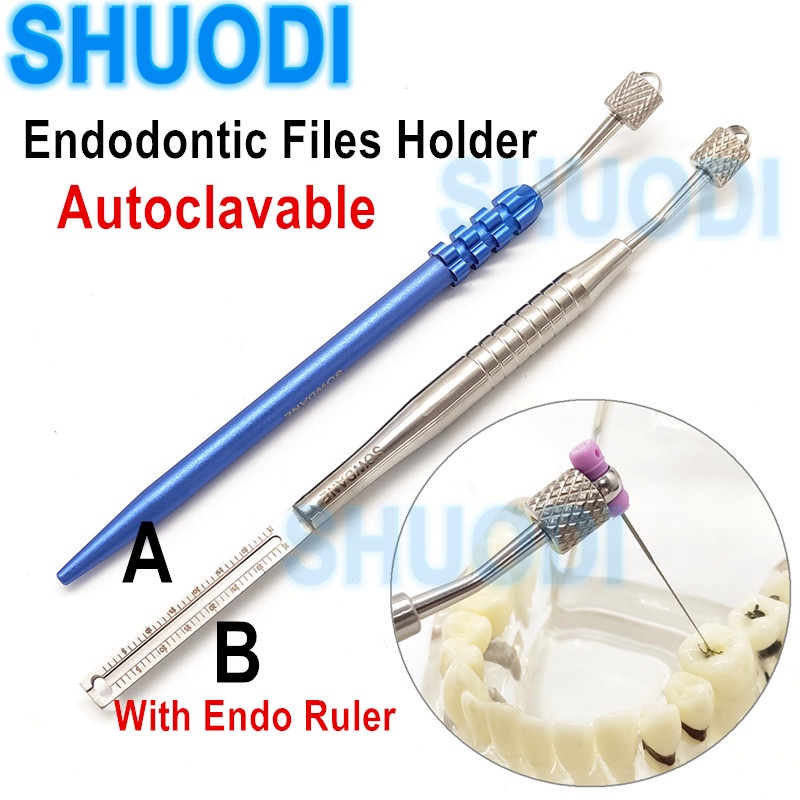 Dental Endodontic File Files Holder Handuse Files Gripper with Endo