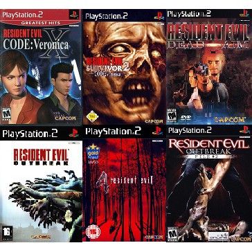 resident evil ps2 games